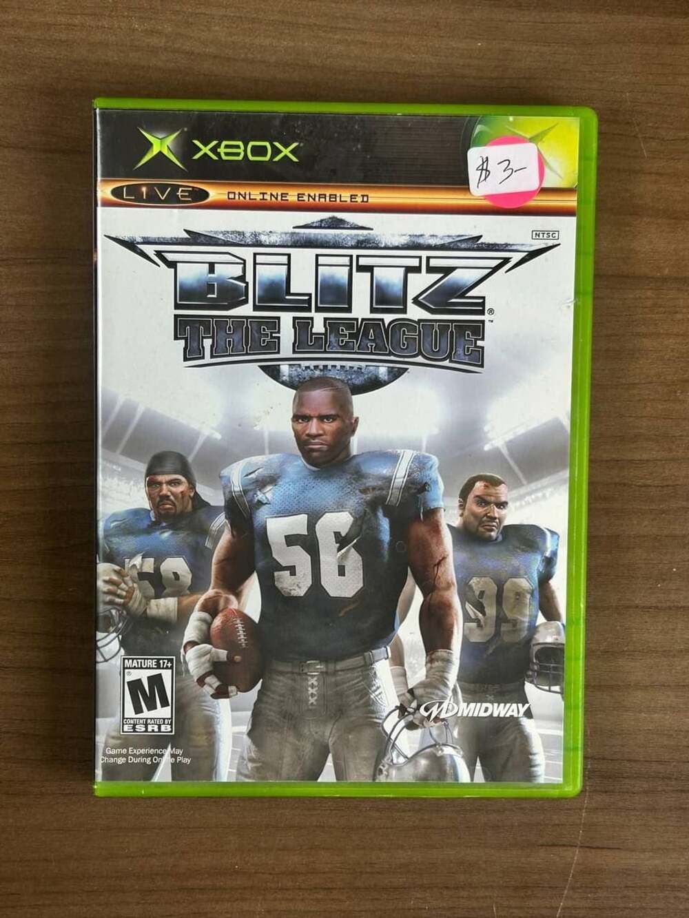 Blitz The League Original Xbox 2005 CIB Complete w/ Manual Midway